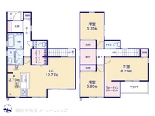 【東京都/東大和市清水】東大和市清水6丁目 新築一戸建て 間取り図