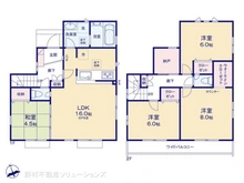 【東京都/東大和市奈良橋】東大和市奈良橋2丁目 新築一戸建て 間取り図