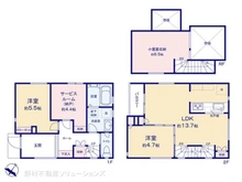 【東京都/国分寺市光町】国分寺市光町1丁目 中古一戸建て 間取り図