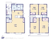 【東京都/国立市青柳】国立市青柳1丁目 新築一戸建て 間取り図
