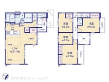 【東京都/国分寺市東恋ヶ窪】国分寺市東恋ヶ窪6丁目 新築一戸建て 間取り図
