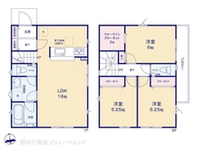 【東京都/東大和市高木】東大和市高木3丁目 新築一戸建て 間取り図