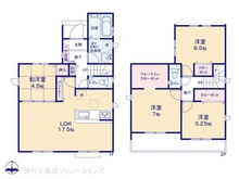 【東京都/小平市小川町】小平市小川町1丁目 新築一戸建て 間取り図