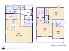 【東京都/小平市小川町】小平市小川町1丁目 新築一戸建て 間取り図