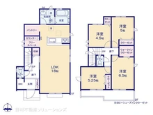 【東京都/小平市小川町】小平市小川町1丁目 新築一戸建て 間取り図