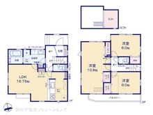 【東京都/足立区伊興】足立区伊興4丁目 新築一戸建て 間取り図