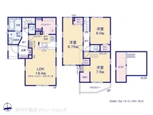 【東京都/足立区鹿浜】足立区鹿浜5丁目 新築一戸建て 間取り図