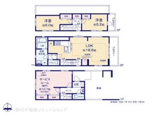 【東京都/足立区花畑】足立区花畑7丁目 新築一戸建て 間取り図