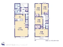 【東京都/足立区南花畑】足立区南花畑4丁目 新築一戸建て 間取り図