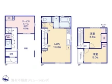 【東京都/足立区大谷田】足立区大谷田5丁目 新築一戸建て 間取り図
