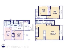 【東京都/足立区江北】足立区江北6丁目 新築一戸建て 間取り図