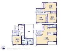 【東京都/足立区本木】足立区本木2丁目 新築一戸建て 間取り図