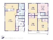 【東京都/足立区島根】足立区島根2丁目 新築一戸建て 間取り図