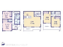 【千葉県/浦安市堀江】浦安市堀江4丁目 新築一戸建て 間取り図