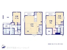 【千葉県/浦安市北栄】浦安市北栄2丁目 新築一戸建て 間取り図