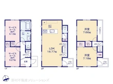 【千葉県/浦安市猫実】浦安市猫実5丁目 新築一戸建て 間取り図