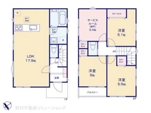 【千葉県/浦安市今川】浦安市今川2丁目 新築一戸建て 間取り図
