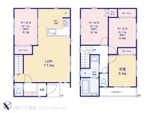 【千葉県/浦安市今川】浦安市今川2丁目 新築一戸建て 間取り図
