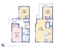 【千葉県/浦安市今川】浦安市今川3丁目 新築一戸建て 間取り図