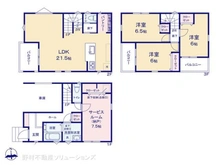 【東京都/江戸川区南葛西】江戸川区南葛西3丁目 新築一戸建て 間取り図