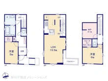 【東京都/江戸川区江戸川】江戸川区江戸川3丁目 新築一戸建て 間取り図