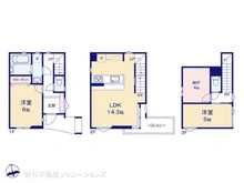【東京都/江戸川区江戸川】江戸川区江戸川3丁目 新築一戸建て 間取り図