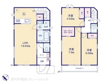 【千葉県/浦安市弁天】浦安市弁天2丁目 新築一戸建て 間取り図