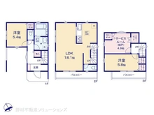 【千葉県/浦安市富士見】浦安市富士見2丁目 新築一戸建て 間取り図