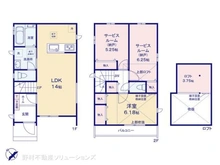 【千葉県/浦安市弁天】浦安市弁天1丁目 新築一戸建て 間取り図
