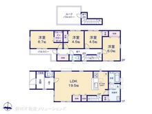 【東京都/江戸川区春江町】江戸川区春江町5丁目 新築一戸建て 間取り図