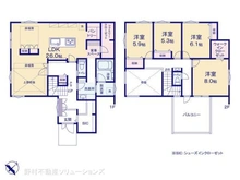 【千葉県/浦安市舞浜】浦安市舞浜3丁目 新築一戸建て 間取り図