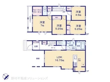 【千葉県/浦安市海楽】浦安市海楽1丁目 新築一戸建て 間取り図
