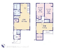 【千葉県/浦安市富岡】浦安市富岡1丁目 新築一戸建て 間取り図