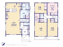 【千葉県/浦安市弁天】浦安市弁天2丁目 新築一戸建て 間取り図