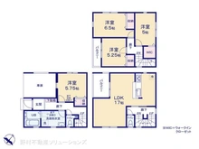 【東京都/江戸川区南葛西】江戸川区南葛西6丁目 新築一戸建て 間取り図