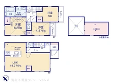 【千葉県/浦安市富岡】浦安市富岡4丁目 新築一戸建て 間取り図