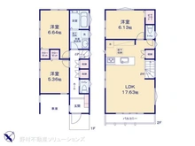 【千葉県/浦安市海楽】浦安市海楽1丁目 新築一戸建て 間取り図