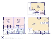 【千葉県/浦安市海楽】浦安市海楽1丁目 新築一戸建て 間取り図