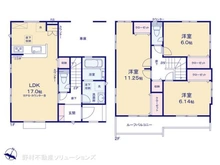 【埼玉県/さいたま市桜区大字神田】さいたま市桜区大字神田 新築一戸建て 間取り図