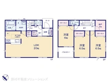 【埼玉県/さいたま市桜区大字白鍬】さいたま市桜区大字白鍬 新築一戸建て 間取り図