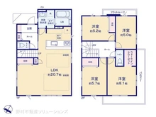 【埼玉県/さいたま市南区辻】さいたま市南区辻2丁目 新築一戸建て 間取り図
