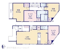 【埼玉県/さいたま市南区鹿手袋】さいたま市南区鹿手袋2丁目 新築一戸建て 間取り図