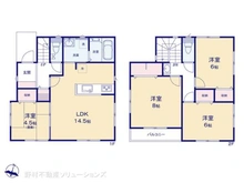 【埼玉県/さいたま市桜区大字下大久保】さいたま市桜区大字下大久保 新築一戸建て 間取り図