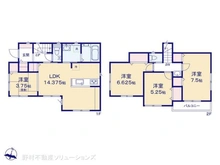 【埼玉県/さいたま市桜区大字下大久保】さいたま市桜区大字下大久保 新築一戸建て 間取り図