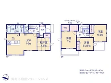 【埼玉県/さいたま市南区松本】さいたま市南区松本4丁目 新築一戸建て 間取り図