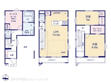 【埼玉県/さいたま市中央区本町東】さいたま市中央区本町東3丁目 新築一戸建て 間取り図