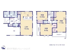 【埼玉県/さいたま市南区内谷】さいたま市南区内谷7丁目 新築一戸建て 間取り図