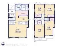 【埼玉県/さいたま市桜区道場】さいたま市桜区道場3丁目 新築一戸建て 間取り図