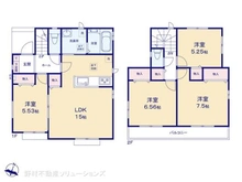 【埼玉県/さいたま市桜区栄和】さいたま市桜区栄和1丁目 新築一戸建て 間取り図