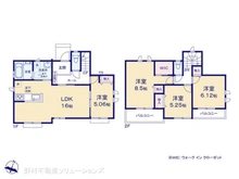 【埼玉県/さいたま市桜区栄和】さいたま市桜区栄和1丁目 新築一戸建て 間取り図